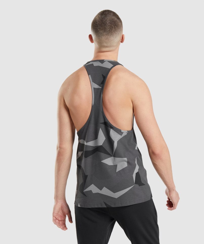 Gymshark Critical Stringer Linnen Herr Camo | SE-90721Y