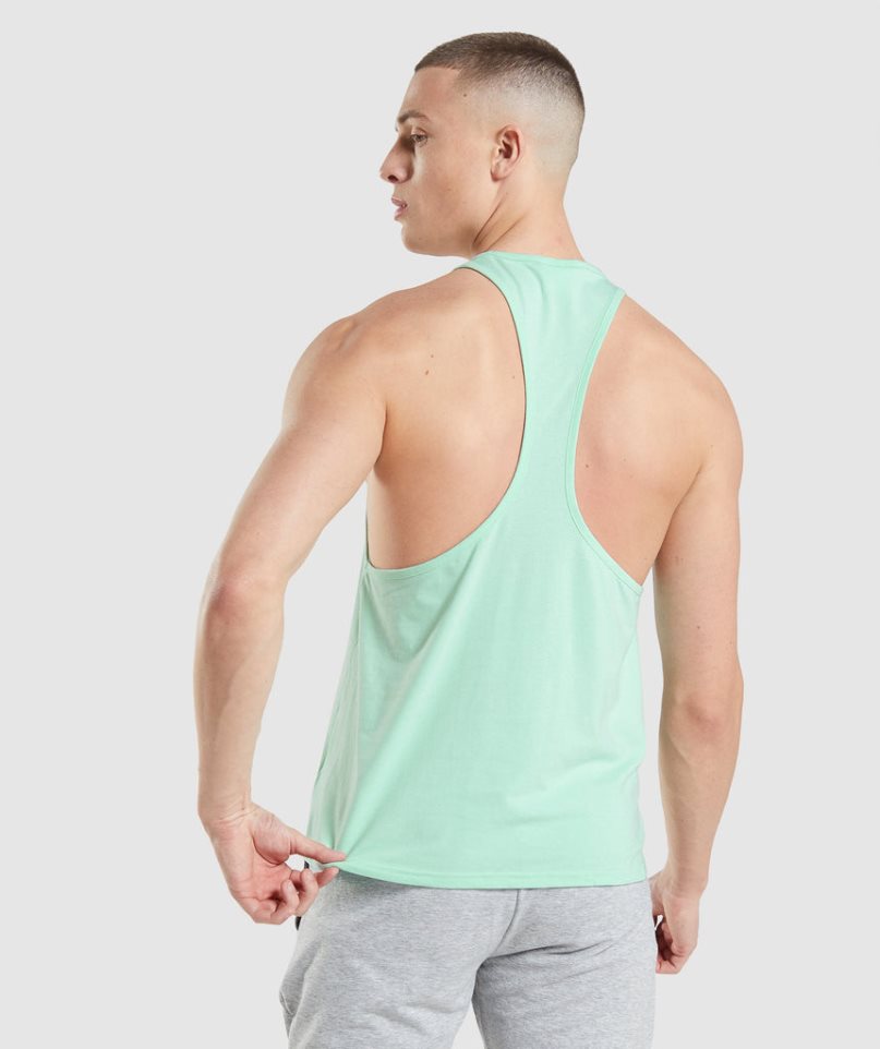 Gymshark Critical Stringer Linnen Herr Mintgröna | SE-68590G