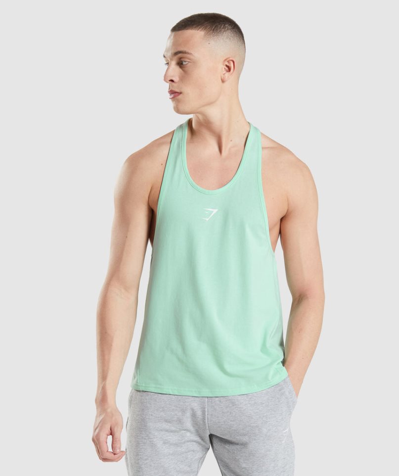 Gymshark Critical Stringer Linnen Herr Mintgröna | SE-68590G