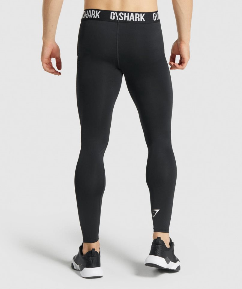 Gymshark Element Baselayer Leggings Herr Svarta | SE-38610P