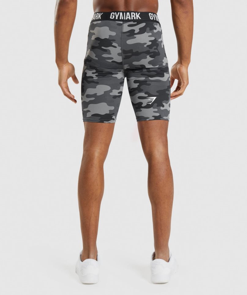 Gymshark Element Baselayer Shorts Herr Camo | SE-70469C