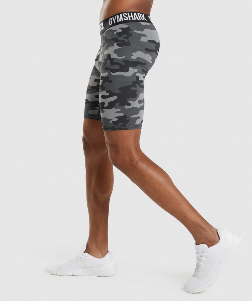 Gymshark Element Baselayer Shorts Herr Camo | SE-70469C