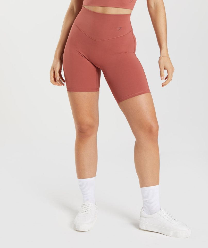 Gymshark Elevate Cycling Shorts Dam Bruna | SE-34609E