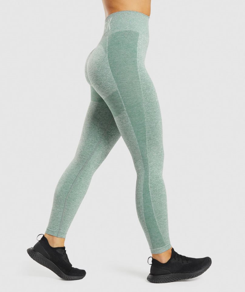 Gymshark Flex High Waisted Leggings Dam Ljusgröna | SE-01576X