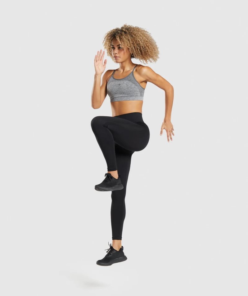 Gymshark Flex High Waisted Leggings Dam Svarta | SE-39078W