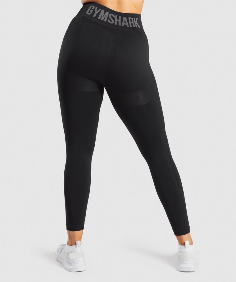 Gymshark Flex High Waisted Leggings Dam Svarta | SE-40529N