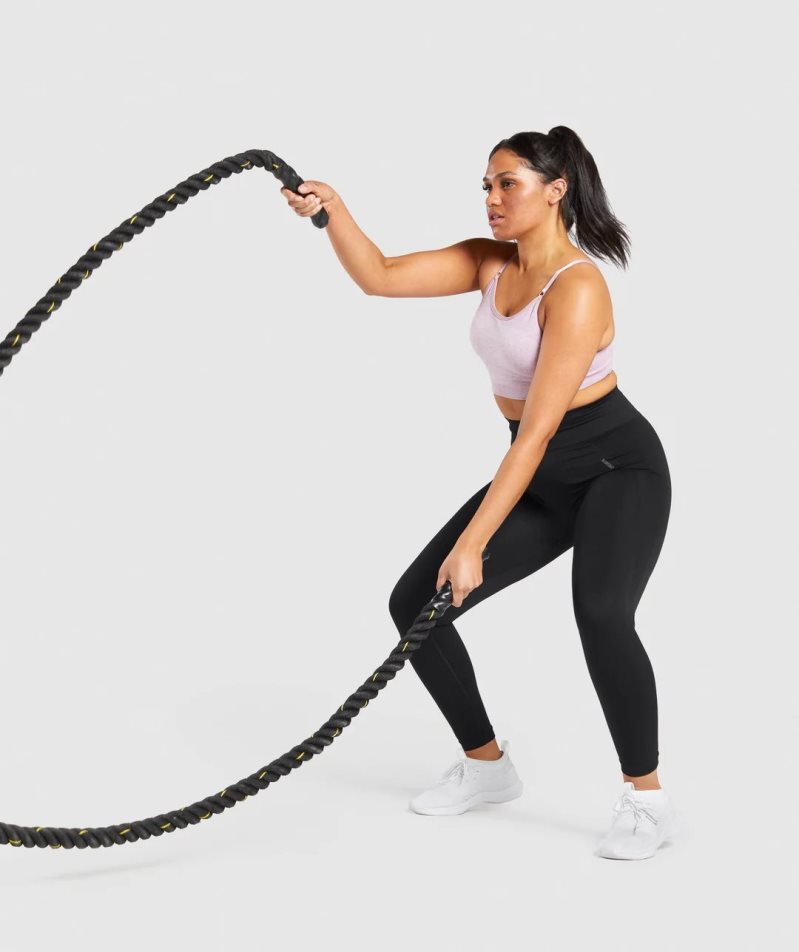 Gymshark Flex High Waisted Leggings Dam Svarta | SE-40529N