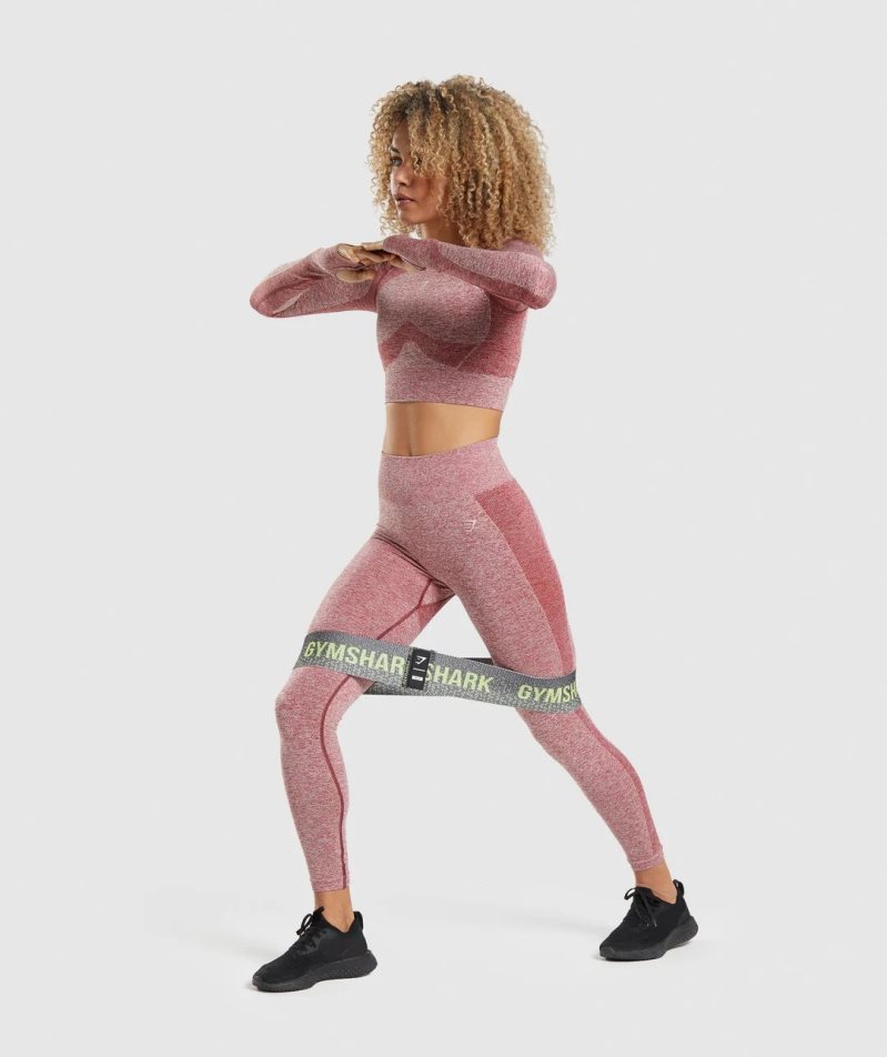 Gymshark Flex High Waisted Leggings Dam Rosa | SE-70925M