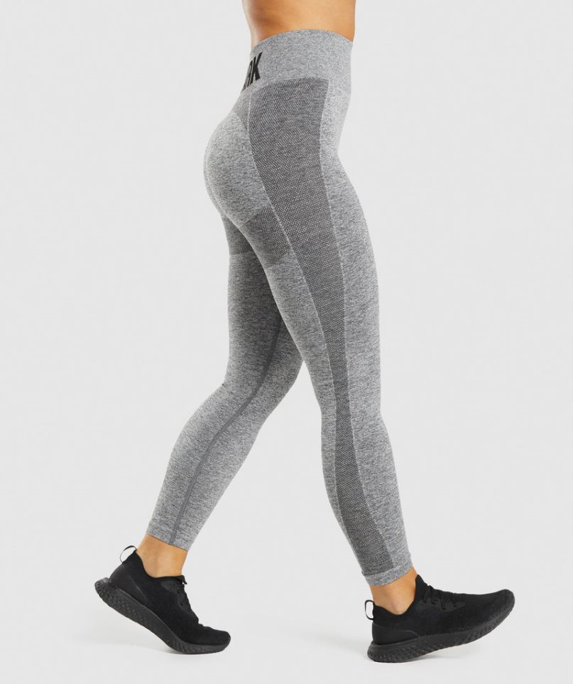 Gymshark Flex High Waisted Leggings Dam Grå | SE-85734L