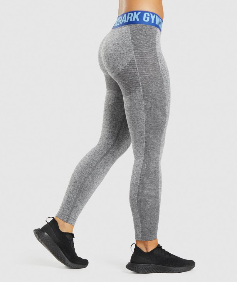 Gymshark Flex Low Rise Leggings Dam Grå | SE-67958M