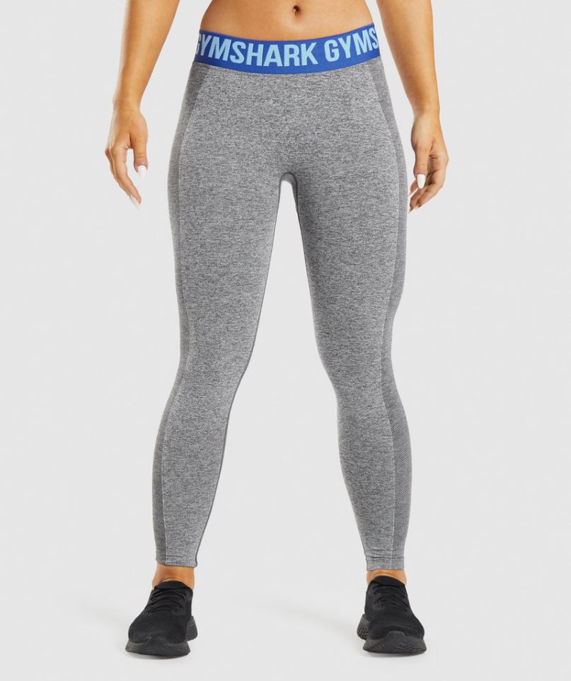 Gymshark Flex Low Rise Leggings Dam Grå | SE-67958M