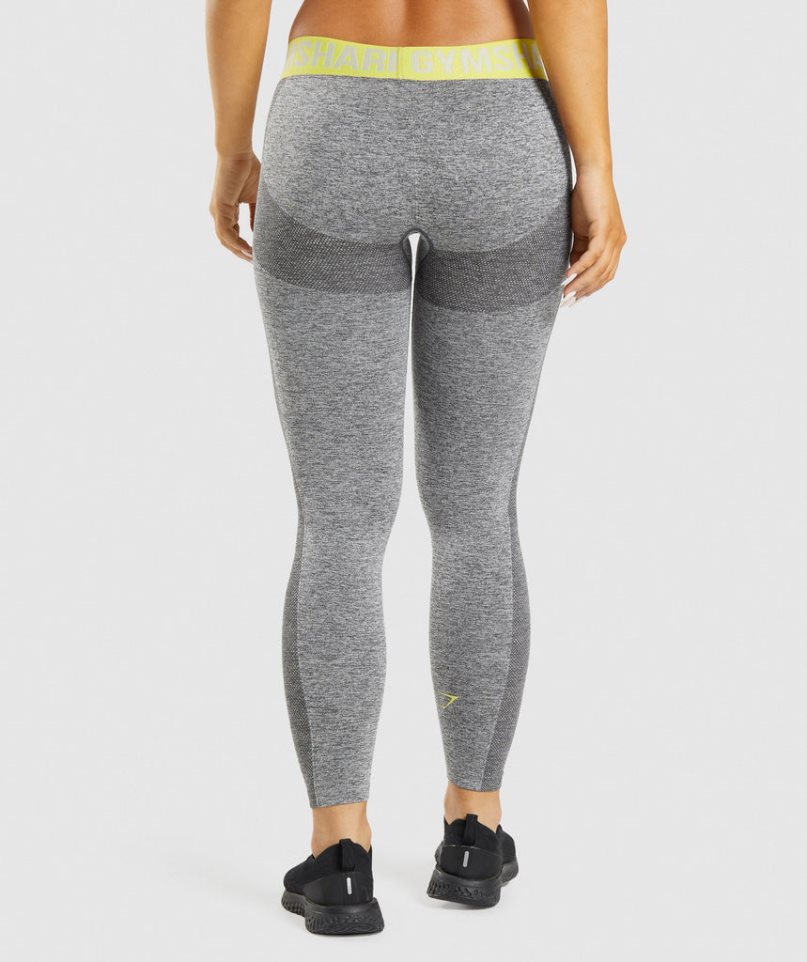 Gymshark Flex Low Rise Leggings Dam Grå | SE-71502Y