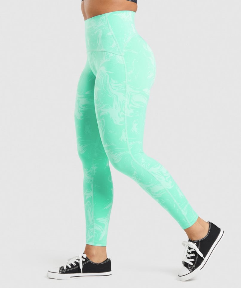 Gymshark GS Power High Rise Leggings Dam Ljusturkos | SE-98315M