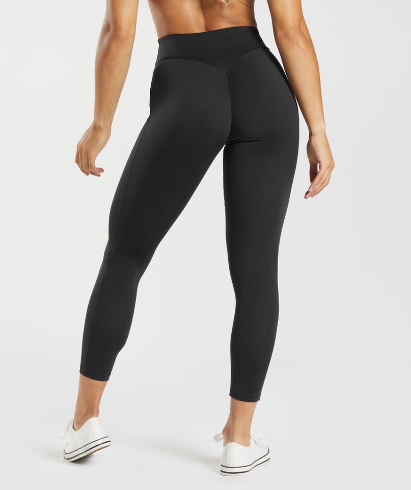 Gymshark GS Power Original Leggings Dam Svarta | SE-95731E