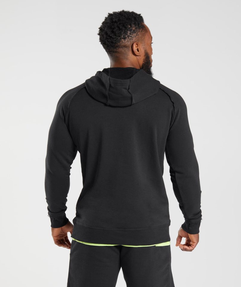 Gymshark Legacy Hoodie Herr Svarta | SE-26457M