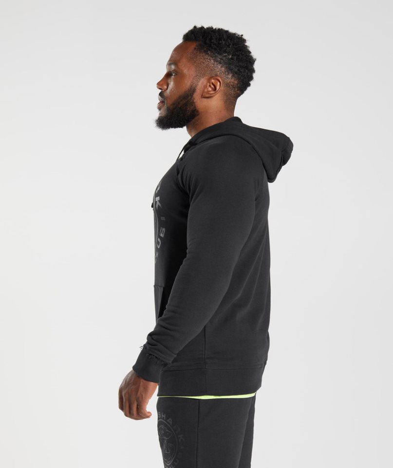 Gymshark Legacy Hoodie Herr Svarta | SE-26457M