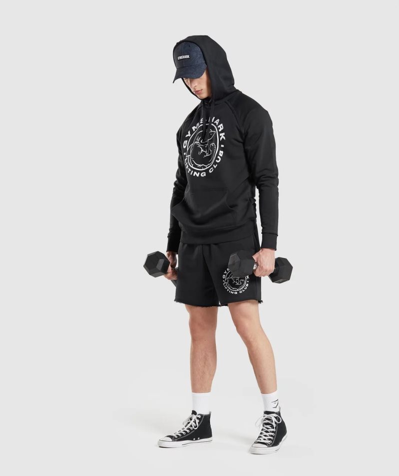 Gymshark Legacy Hoodie Herr Svarta | SE-93581J