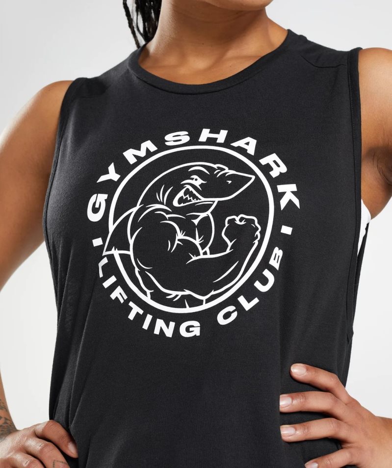 Gymshark Legacy Linnen Dam Svarta | SE-32970U