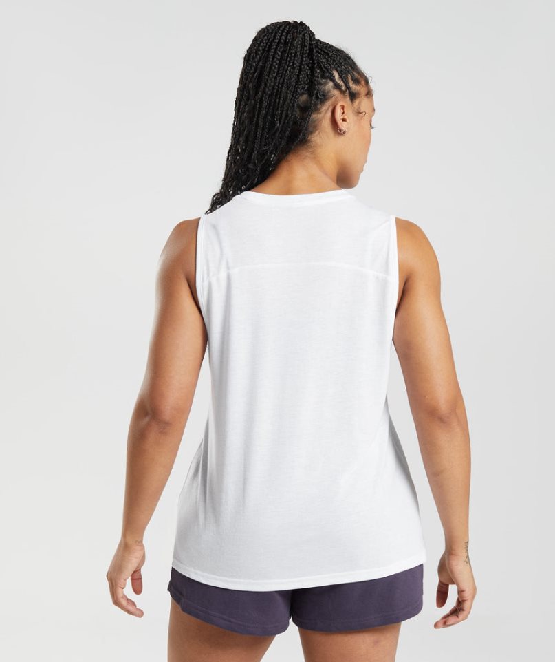 Gymshark Legacy Linnen Dam Vita | SE-43267V