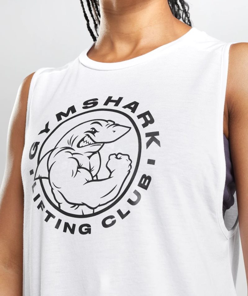 Gymshark Legacy Linnen Dam Vita | SE-43267V