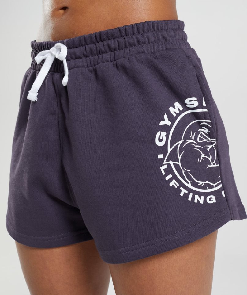 Gymshark Legacy Shorts Dam Lila | SE-64350P