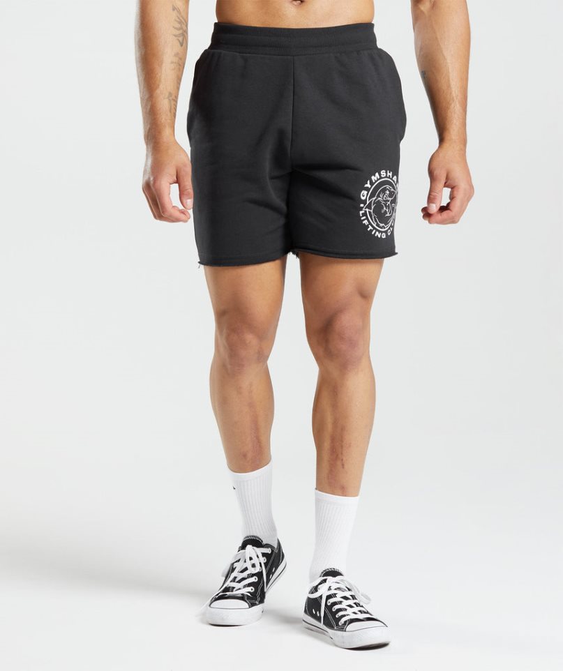 Gymshark Legacy Shorts Herr Svarta | SE-65421L