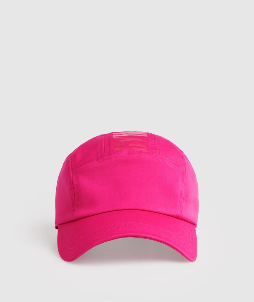 Gymshark Logo 5 Panel Kepsar Rosa | SE-48217R