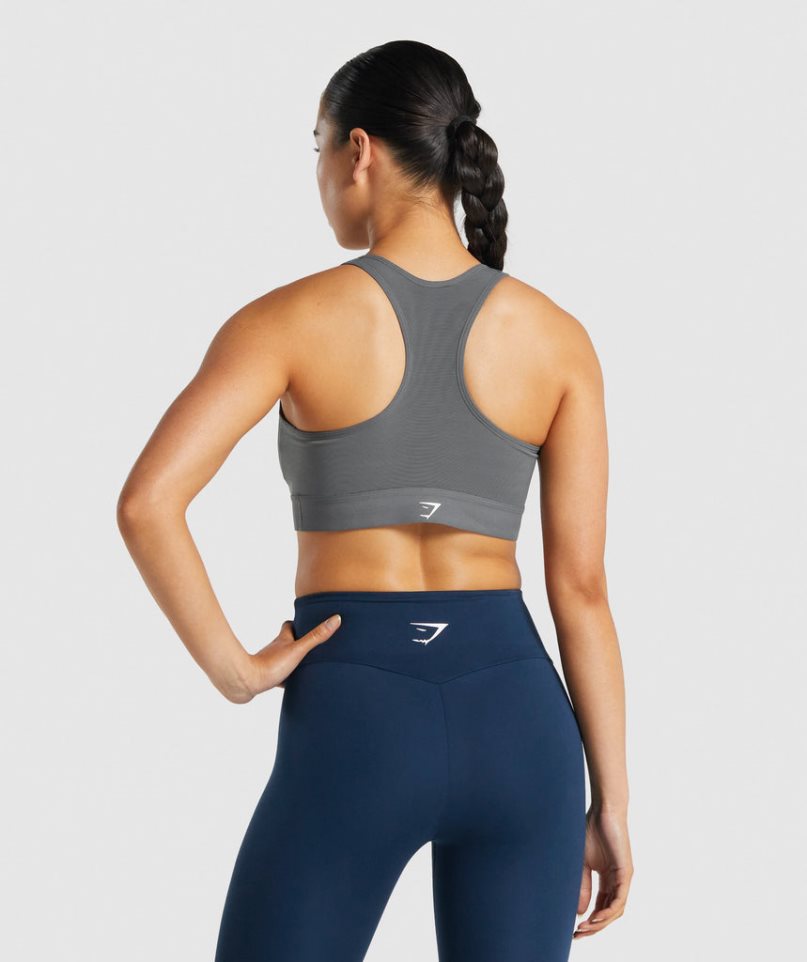 Gymshark Lätta High Support Sport Bh Dam Grå | SE-50813G