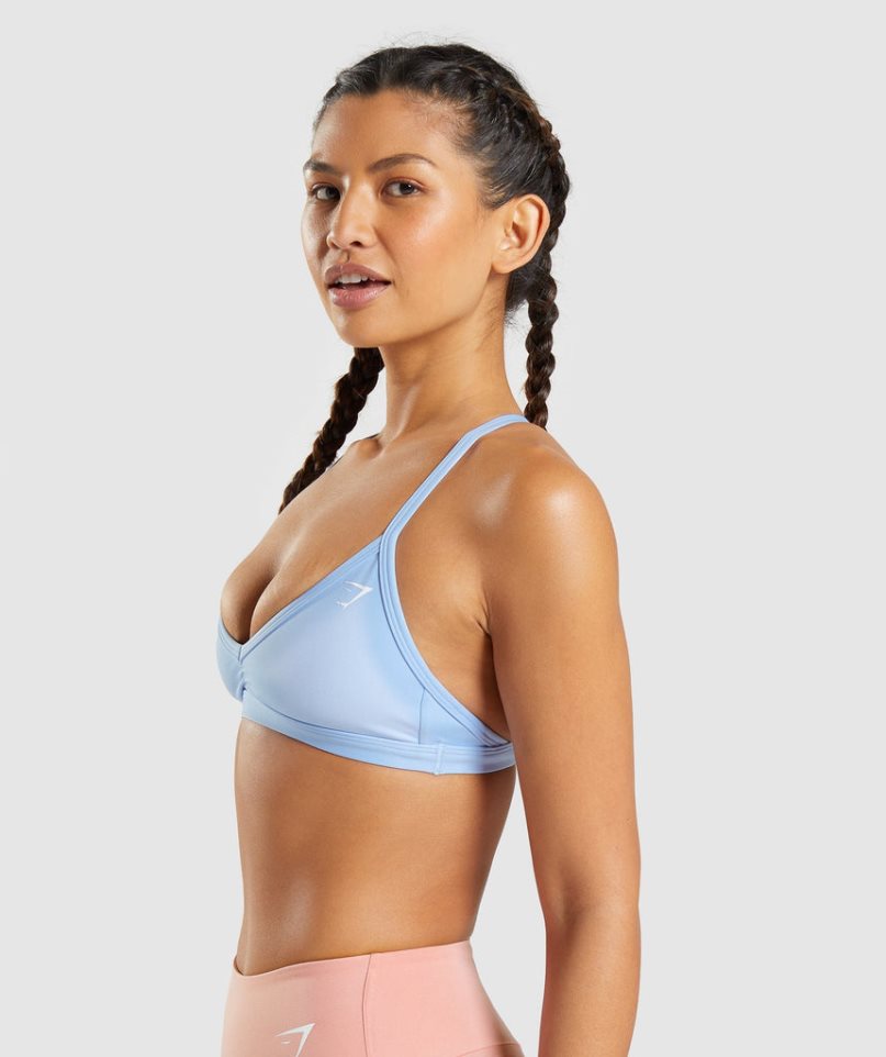 Gymshark Minimal Sport Bh Dam Blå | SE-83512M