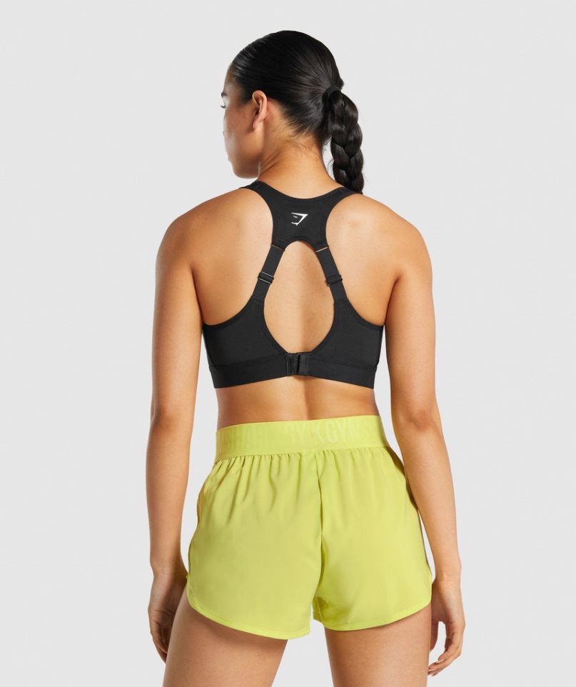 Gymshark Open Back Sport Bh Dam Svarta | SE-90467E