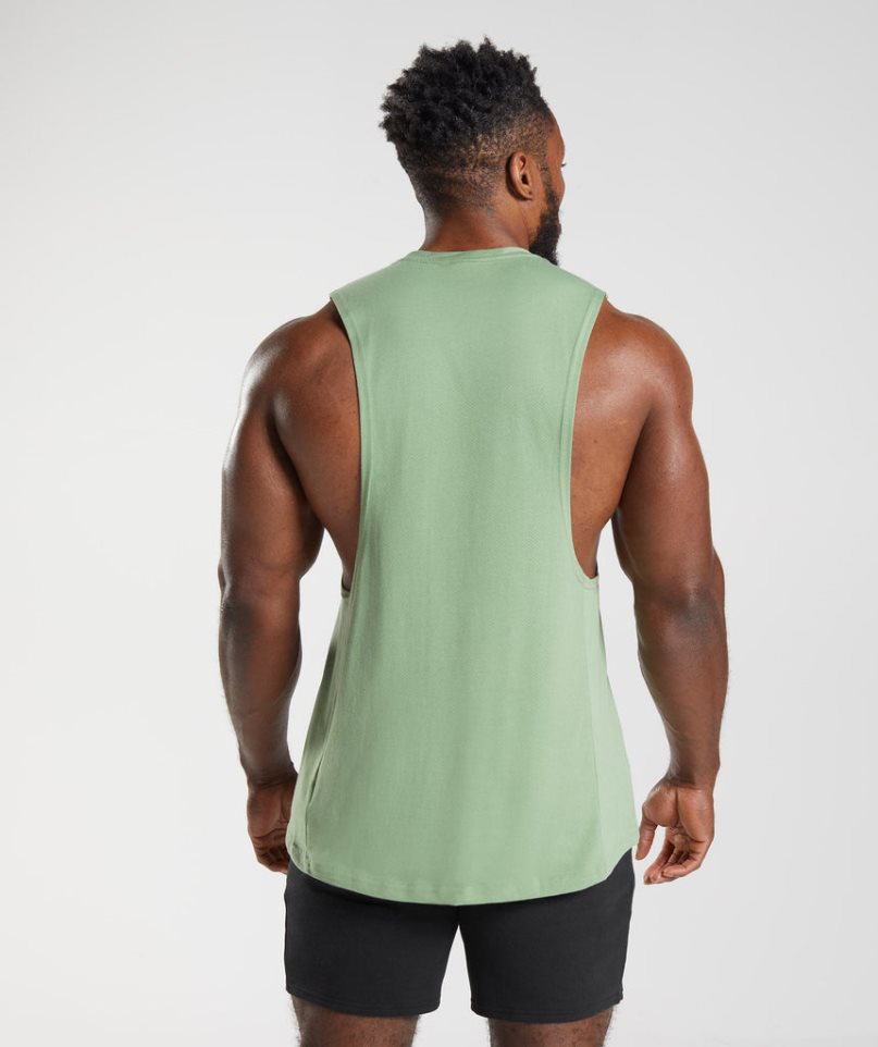 Gymshark React Drop Arm Linnen Herr Mintgröna | SE-47192O