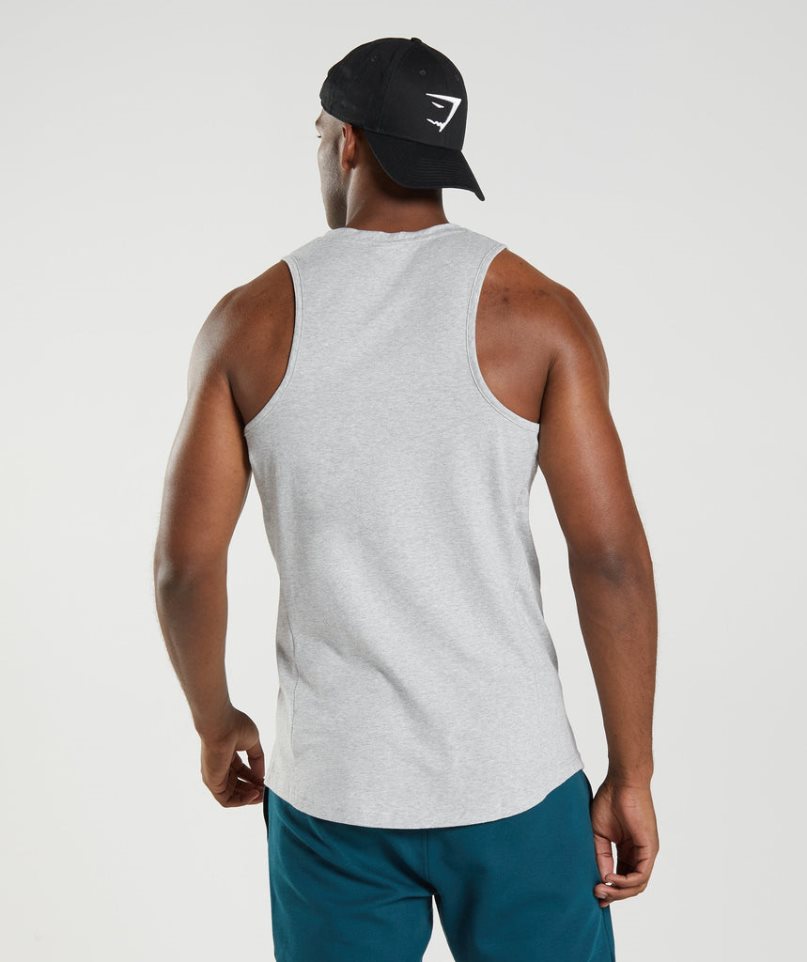 Gymshark React Linnen Herr Ljusgrå | SE-32967P