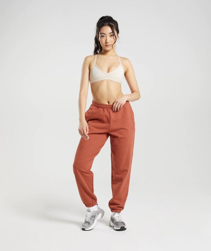 Gymshark Rest Day Sweats Mjukisbyxor Dam Bruna | SE-02951Z