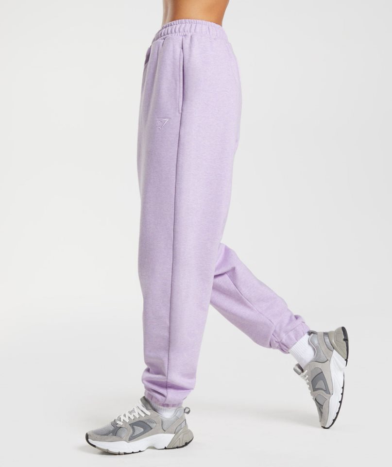 Gymshark Rest Day Sweats Mjukisbyxor Dam Ljuslila | SE-37195M