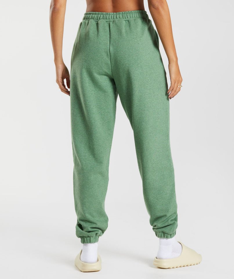 Gymshark Rest Day Sweats Mjukisbyxor Dam Gröna | SE-73584U