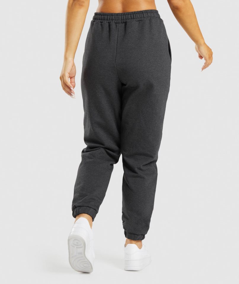 Gymshark Rest Day Sweats Mjukisbyxor Dam Svarta | SE-82719X