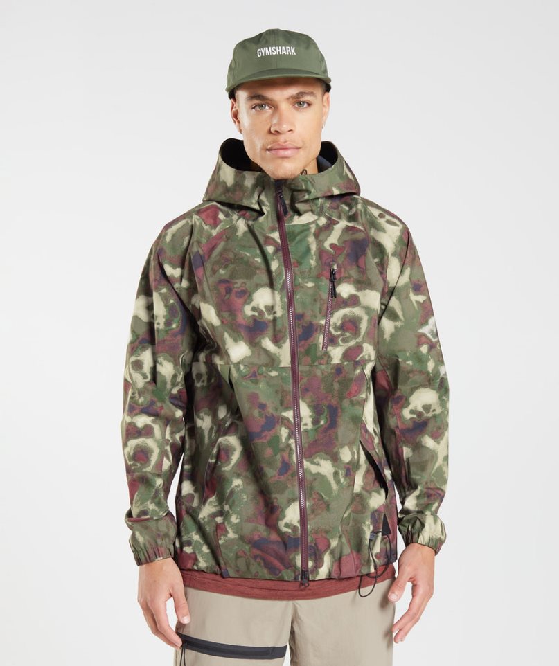 Gymshark Retake Jacka Herr Camo | SE-63048A