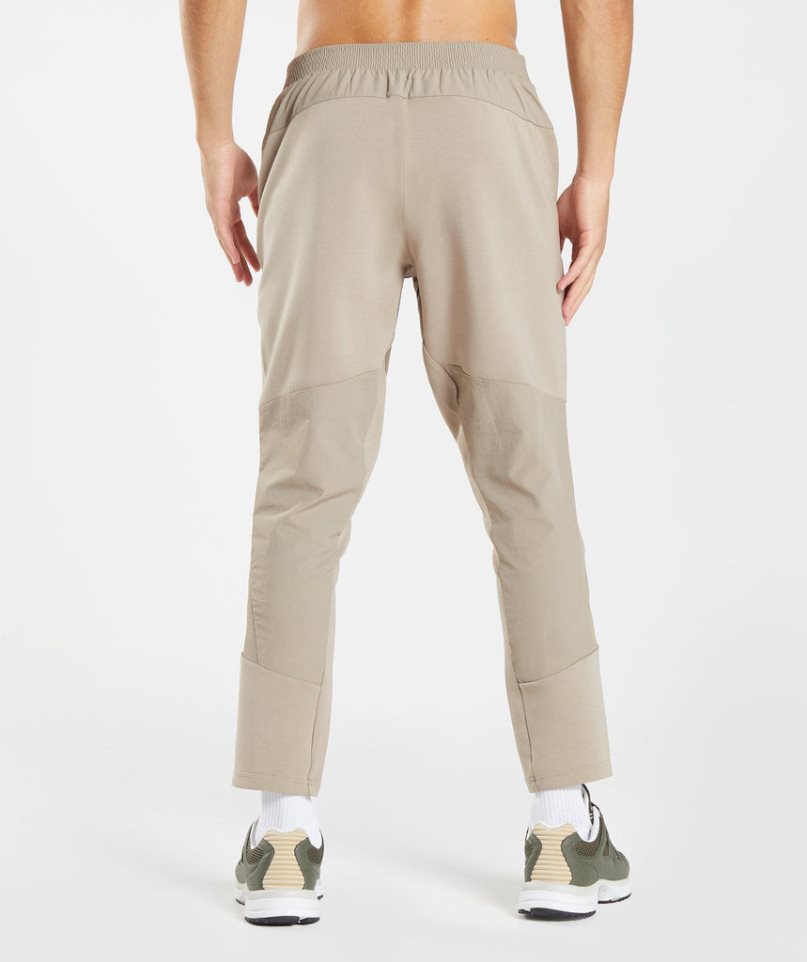 Gymshark Retake Woven Mjukisbyxor Herr Khaki | SE-31504W