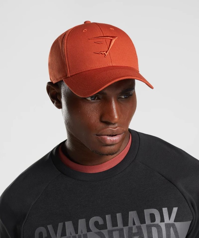 Gymshark Sharkhead Kepsar Röda | SE-18207C