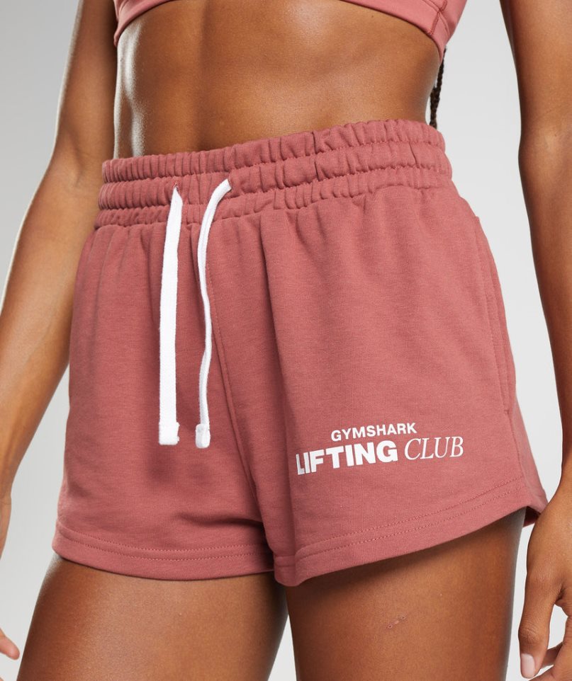 Gymshark Social Club Shorts Dam Rosa | SE-20519W