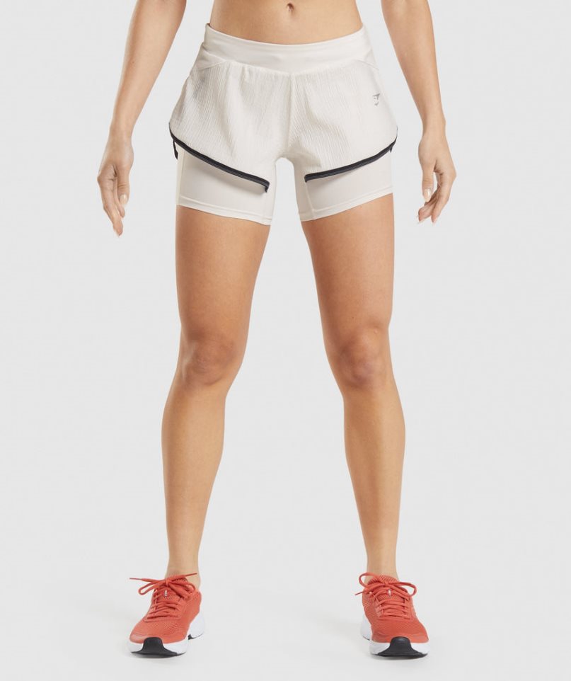 Gymshark Speed 2 In 1 Shorts Dam Vita | SE-39174S