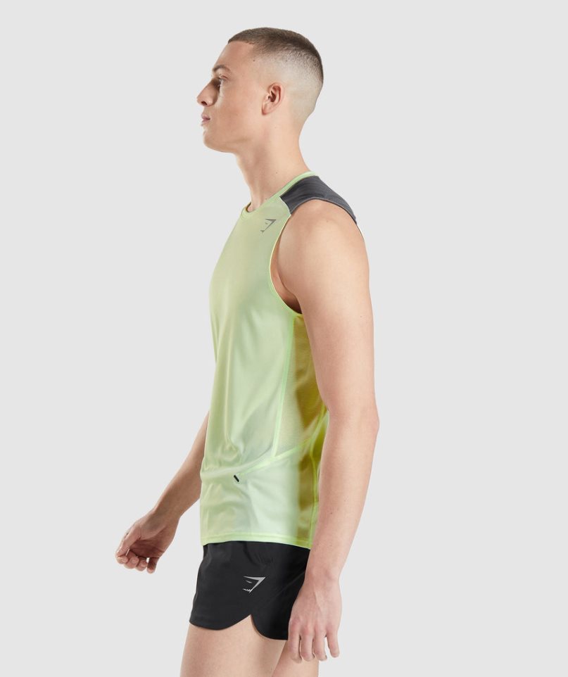 Gymshark Speed Evolve Linnen Herr Mintgröna | SE-61082J