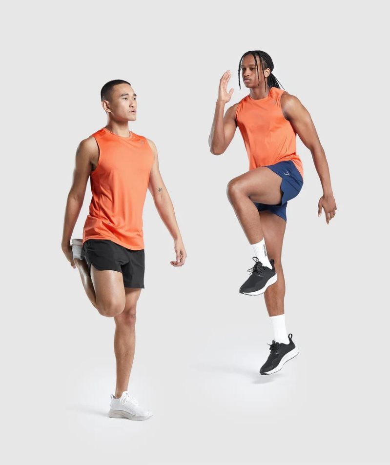 Gymshark Speed Evolve Linnen Herr Orange | SE-30847L