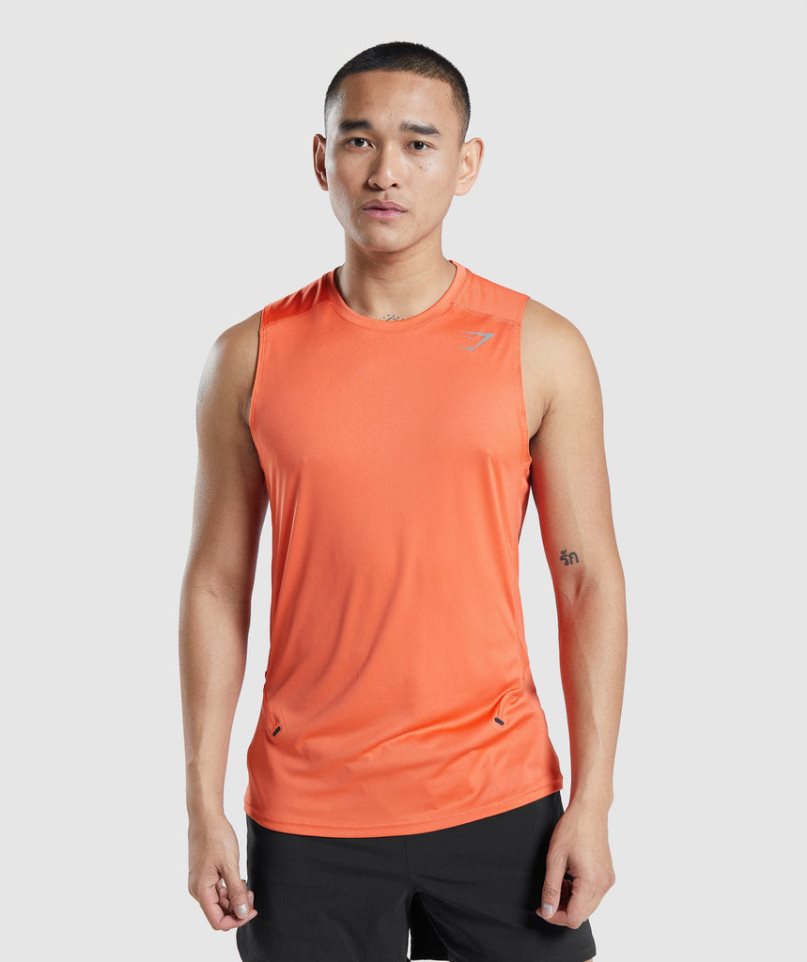 Gymshark Speed Evolve Linnen Herr Orange | SE-30847L