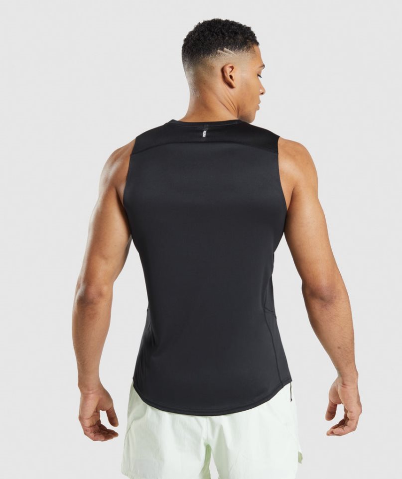 Gymshark Speed Evolve Linnen Herr Svarta | SE-51942J