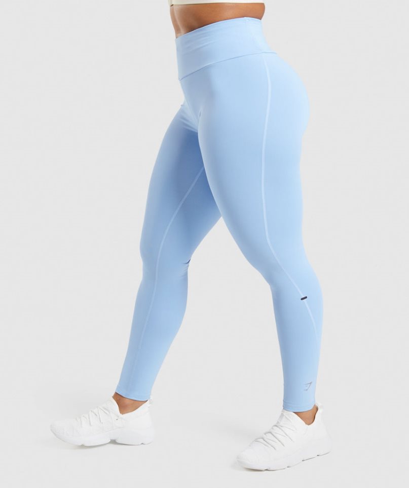 Gymshark Speed Leggings Dam Ljusblå | SE-60819E