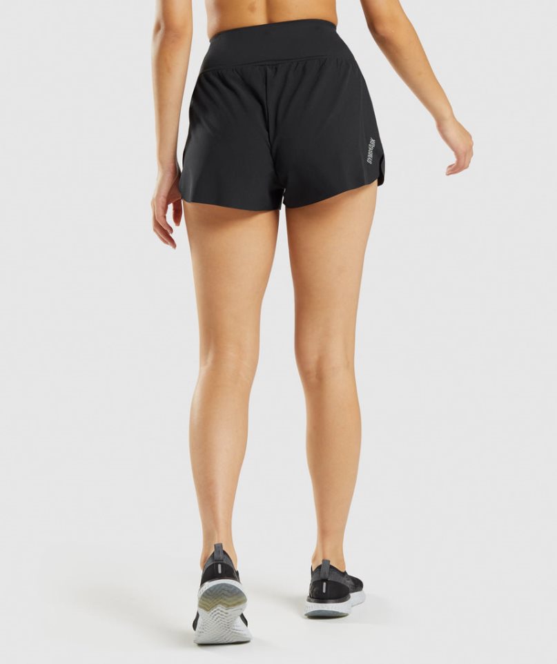 Gymshark Speed Shorts Dam Svarta | SE-23567M