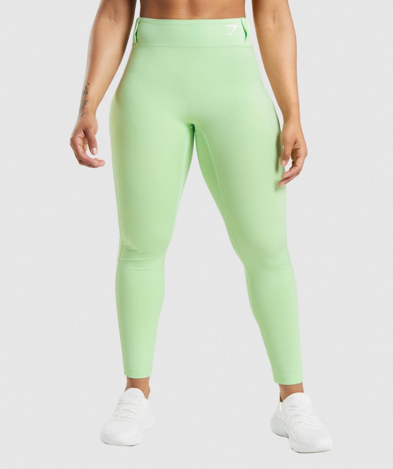 Gymshark Sport Leggings Dam Ljusgröna | SE-63159E