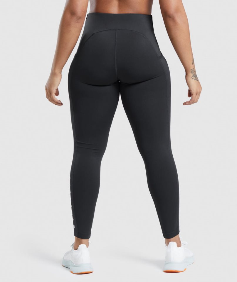 Gymshark Sport Leggings Dam Svarta | SE-72305Q