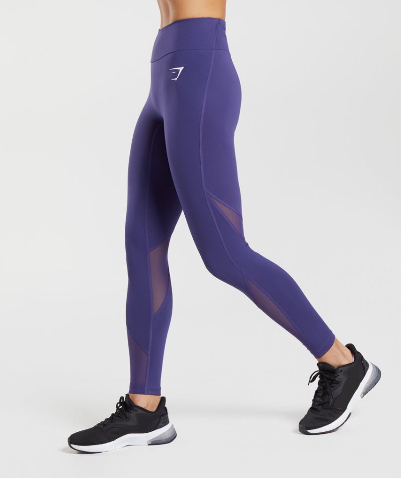 Gymshark Sport Löpar Leggings Dam Lila | SE-24581I